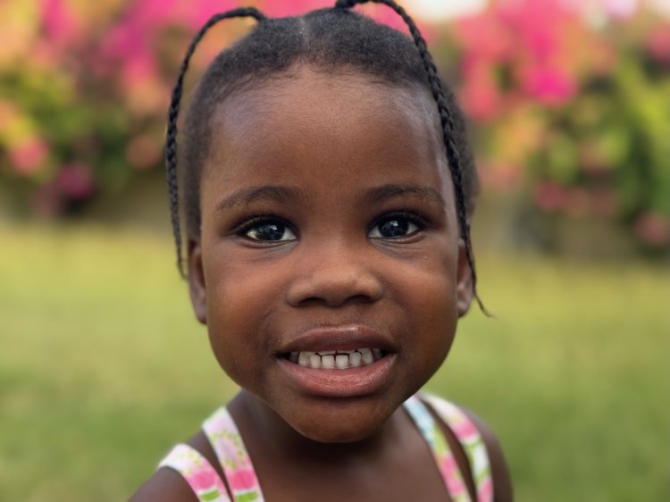 Maya at Brits Home in Haiti